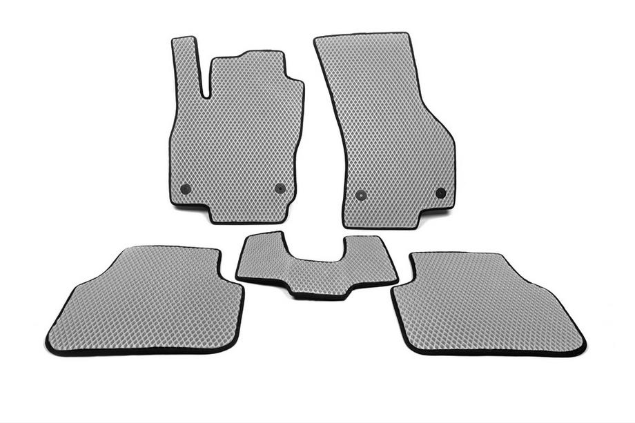 Skoda Octavia III A7 2013–2019 EVA-auton matot (harmaa) Image