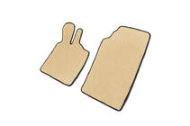 Smart 2007–2014 EVA-lattiamatot Fortwo (Beige) kuva 2