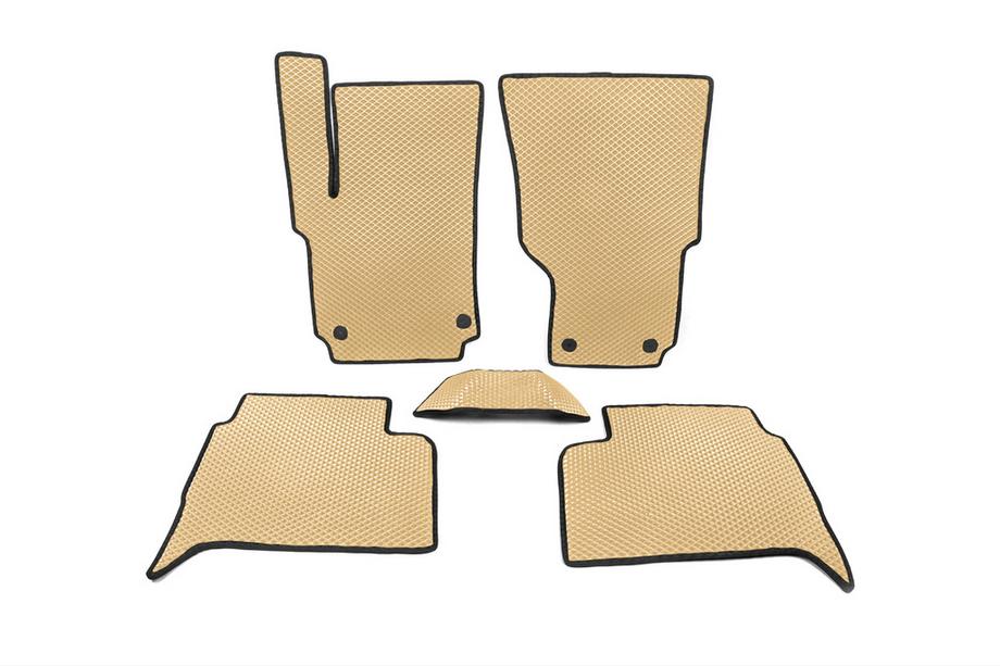 Volkswagen Amarok 2010–2022 EVA-lattiamatot (Beige) Image