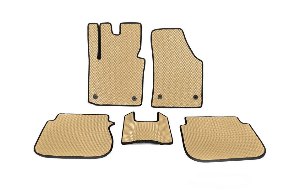 Volkswagen Caddy 2004–2010 EVA-lattiamatot (Beige) Image