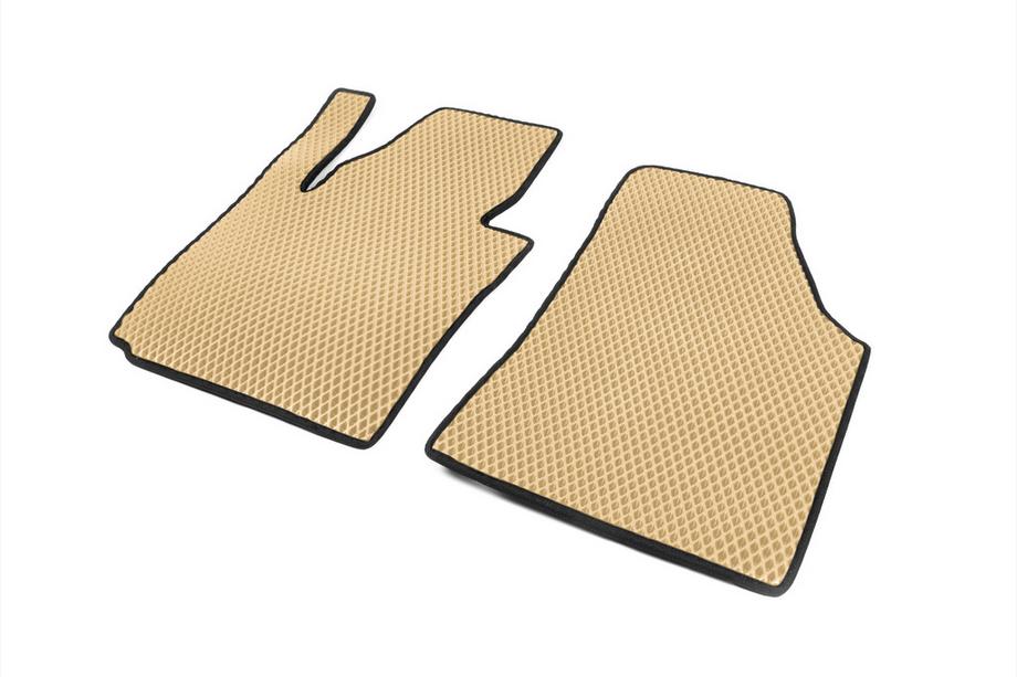 Volkswagen Caddy 2010–2015 EVA-lattiamatot (Beige) 5 kpl, etu- ja takamatot (vakio, 1 liukuovi) Kuva 2