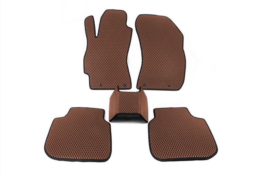 Subaru Outback 2014–2019 EVA-auton matot (ruskea) Image
