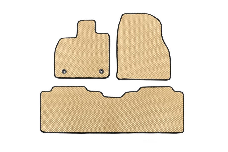 Toyota bZ4X 2022– EVA-lattiamatot (Beige) Image