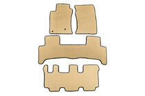 Toyota Land Cruiser Prado 120 2002–2009 EVA-matot (3 riviä, beige) kuva 1