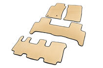 Toyota Land Cruiser Prado 120 2002–2009 EVA-matot (3 riviä, beige) kuva 2