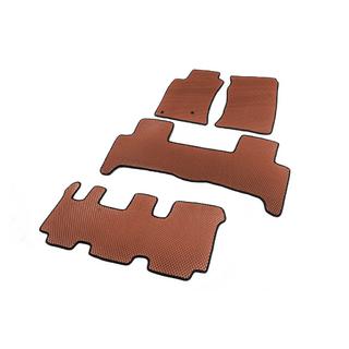 EVA-lattiamatot matkustamoon (3 riviä, ruskea) Lexus GX470 2002–2009 kuva 2
