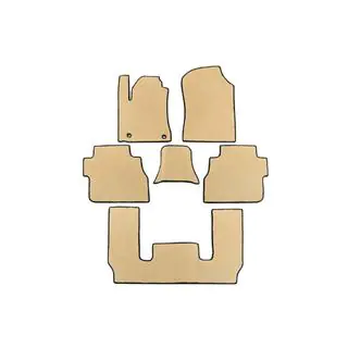 EVA-lattiamatot sisätiloihin, 3 riviä (beige) kuva 1