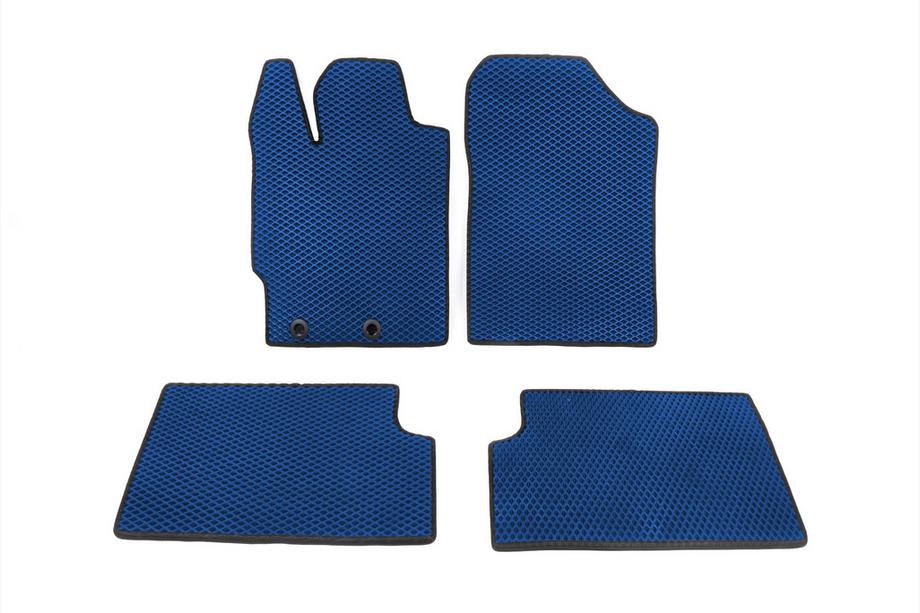Toyota Yaris 2010–2020 EVA-lattiamatot polttomoottoriautoon (Sininen) Image