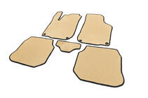 Volkswagen Golf 4 1997–2006 EVA-lattiamatot (Beige) kuva 2