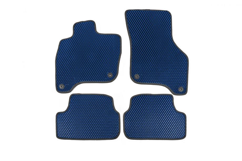 Volkswagen Golf 7/E-Golf 2012–2020 EVA-lattiamatot E-Golfiin (Sininen) Image