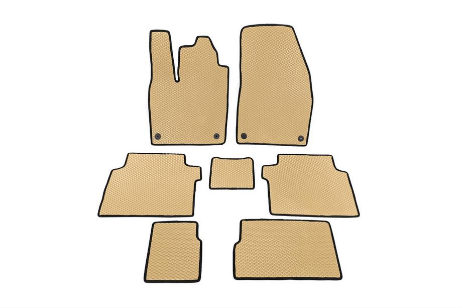 Volkswagen ID.6 2021– EVA-lattiamatot (Beige) Image