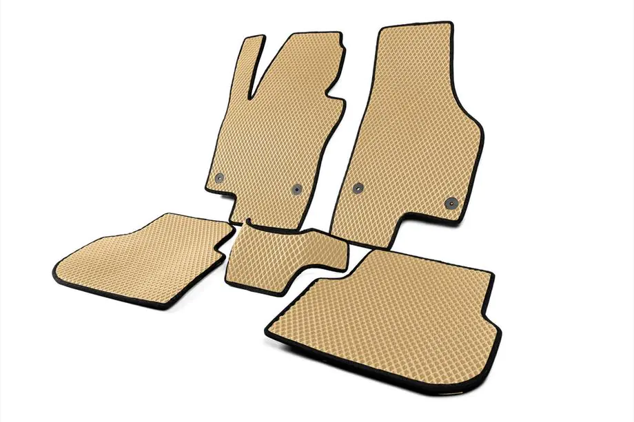 Volkswagen Jetta 2011–2018 EVA-lattiamatot (Beige) Kuva 2