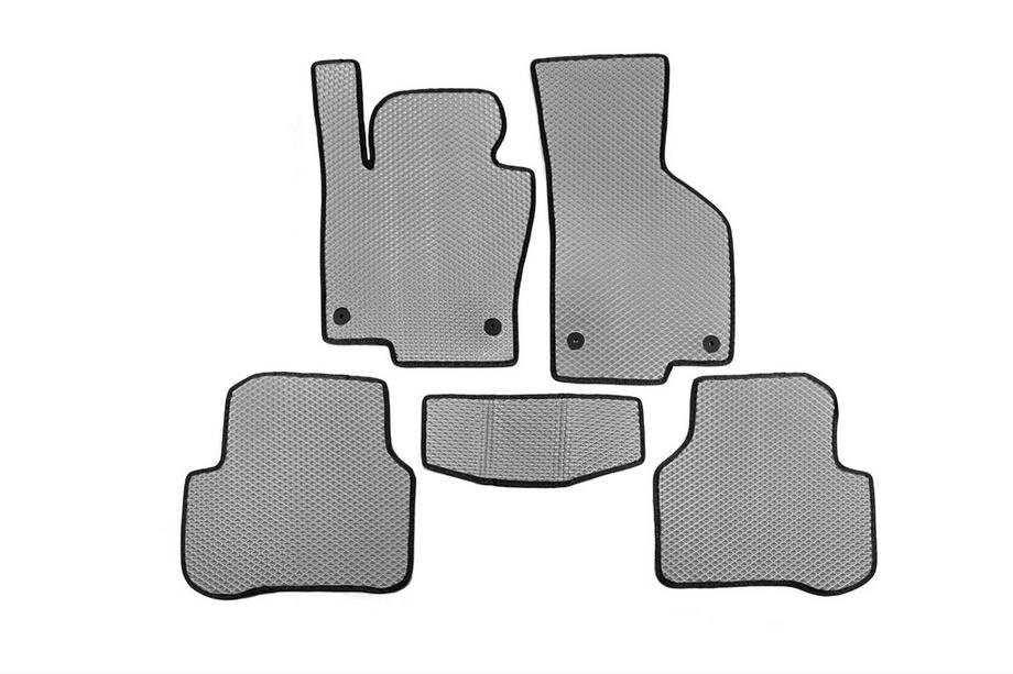 Volkswagen Passat B6 2006–2012 EVA-auton matot (harmaa) Image