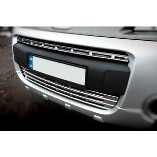 Etusäleikön listat (2-os., ruostumaton teräs) Peugeot Partner Tepee 2008–2018 kuva 4
