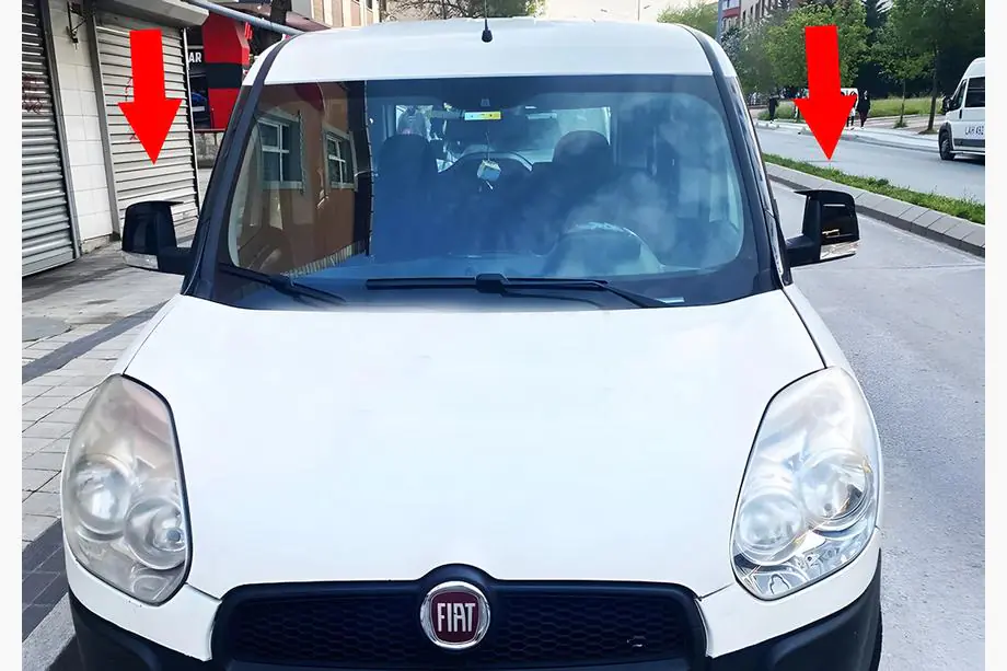 Fiat Doblo II 2010–2022 Peilikotelot BMW-Style (2 kpl) Image