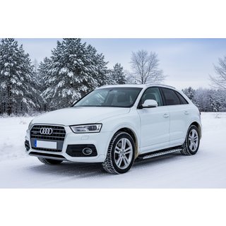 Sivuporrast Shining V1 (2 kpl, alumiini) Audi Q3 2011–2019 kuva 1