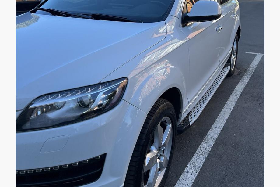 Audi Q7 2005–2015 Sivuporrast Shining V1 (2 kpl, alumiini) Image