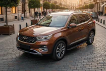 Chery Tiggo 7 2020– Tayga Black sivuaskelmat (2 kpl, alumiini) kuva 1