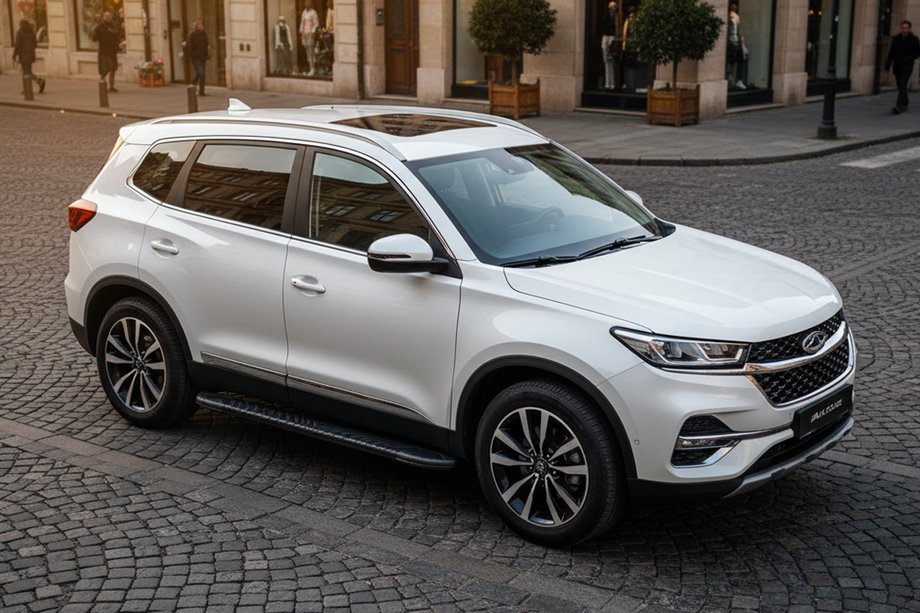 Chery Tiggo 7 2020– Bosphorus Black sivuastinlaudat (2 kpl, alumiini) Image