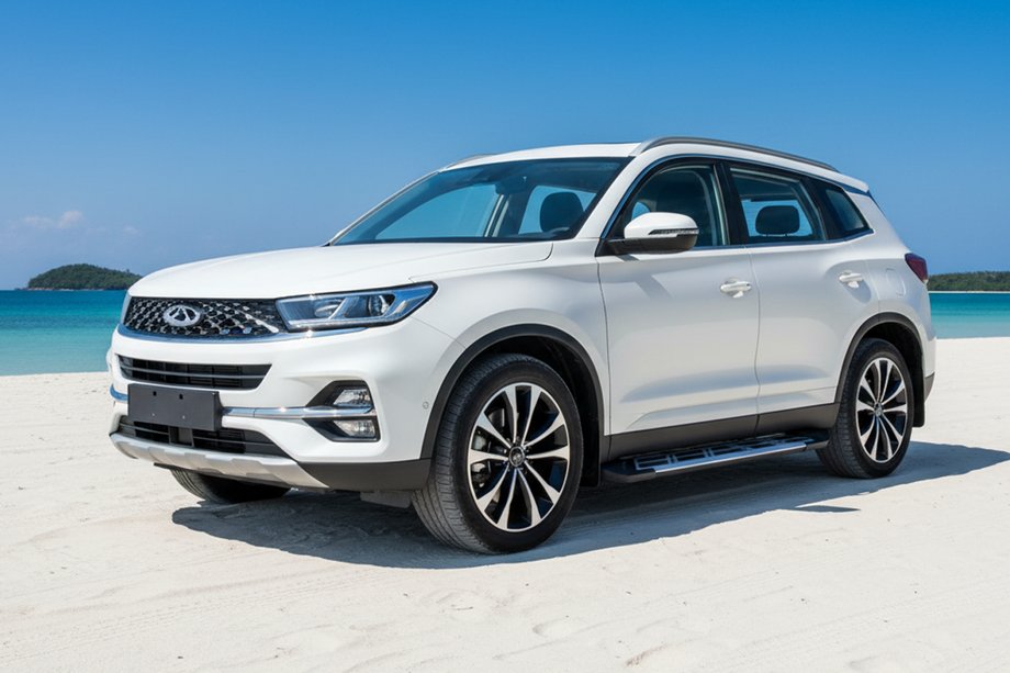 Chery Tiggo 7 2020– Sunrise-astinlaudat (2 kpl, alumiini) Kuva 1