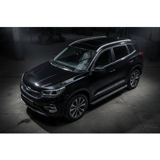 Allmond Black sivuaskelmat (2 kpl, alumiini) kuva 1