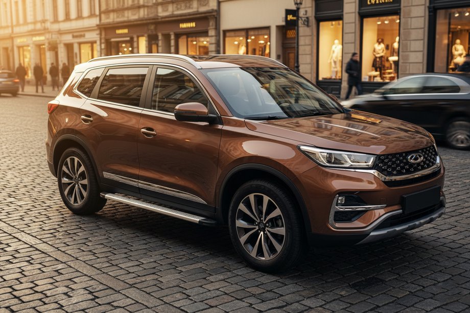 Chery Tiggo 7 2020– Maya V2 sivuportaat (2 kpl, alumiini) Image