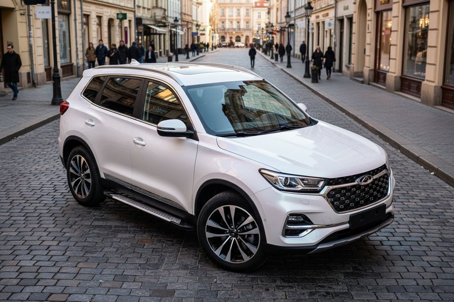 Chery Tiggo 7 2020– Allmond Grey -sivuporrassarja (2 kpl, alumiini) Image