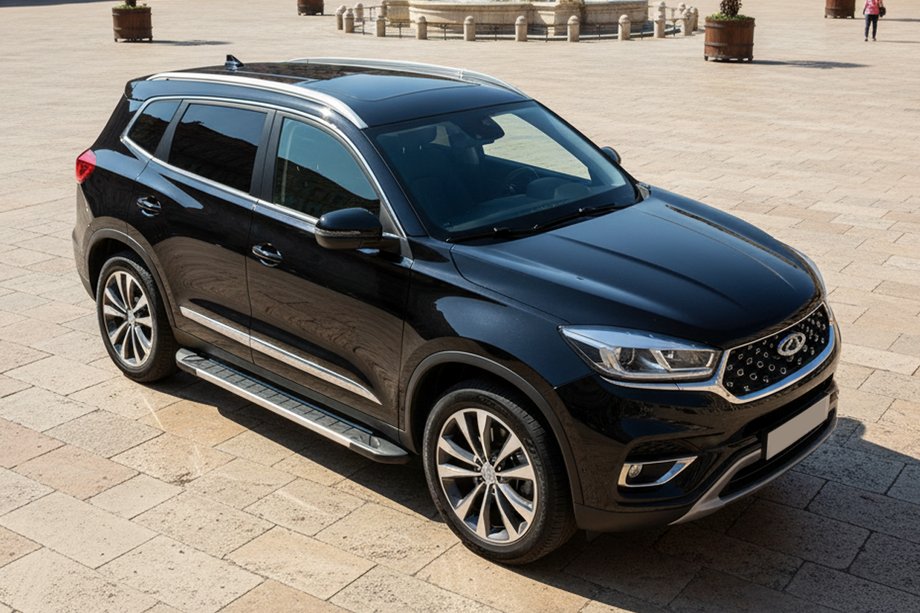 Chery Tiggo 8 2017– Sivukynnykset RedLine V1 (2 kpl, alumiini) Image