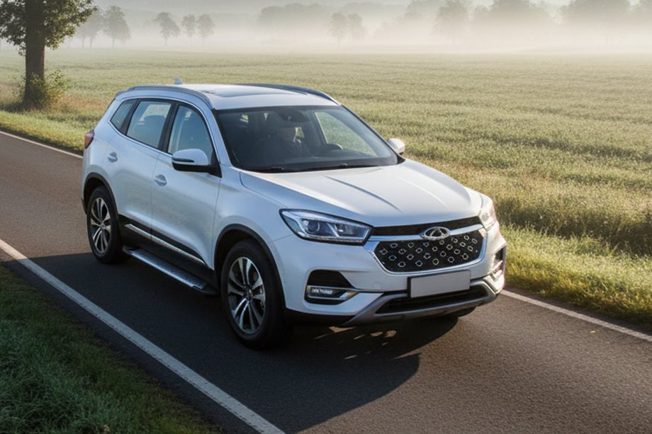 Chery Tiggo 8 2017– Line-sivuporrassarja (2 kpl, alumiini) Image