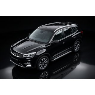 Sivuastinlaudat New Vision Black (2 kpl, alumiini) Chery Tiggo 8 2017– kuva 1