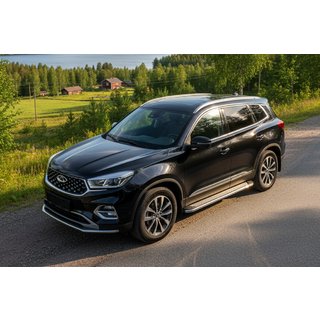 Sivuastinlaudat Maydos V2 (2 kpl, alumiini) Chery Tiggo 8 2017– kuva 1