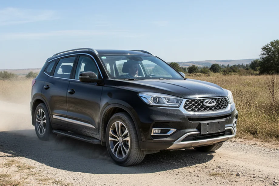 Chery Tiggo 8 2017– Bosphorus Black sivuastinlaudat (2 kpl, alumiini) Image