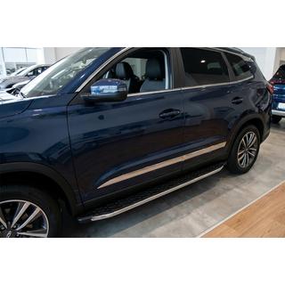 Blackline sivuaskelmat (2 kpl, alumiini) Chery Tiggo 8 2017– kuva 1