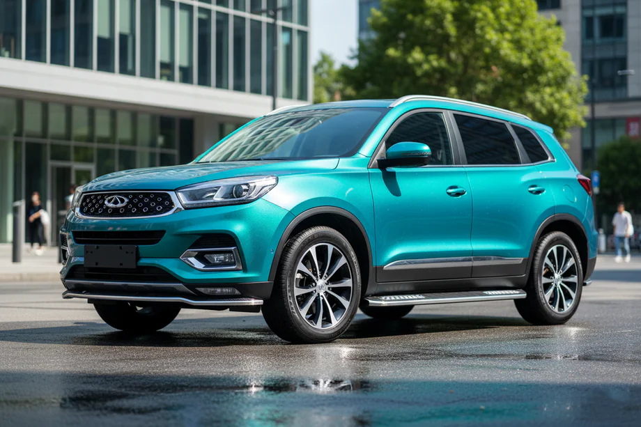 Chery Tiggo 8 2017– Tayga V2 sivukynnykset (2 kpl, alumiini) Image