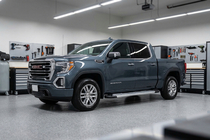 GMS Sierra 2019– Sivuporrassarja New Vision Grey (2 kpl, alumiini) kuva 1