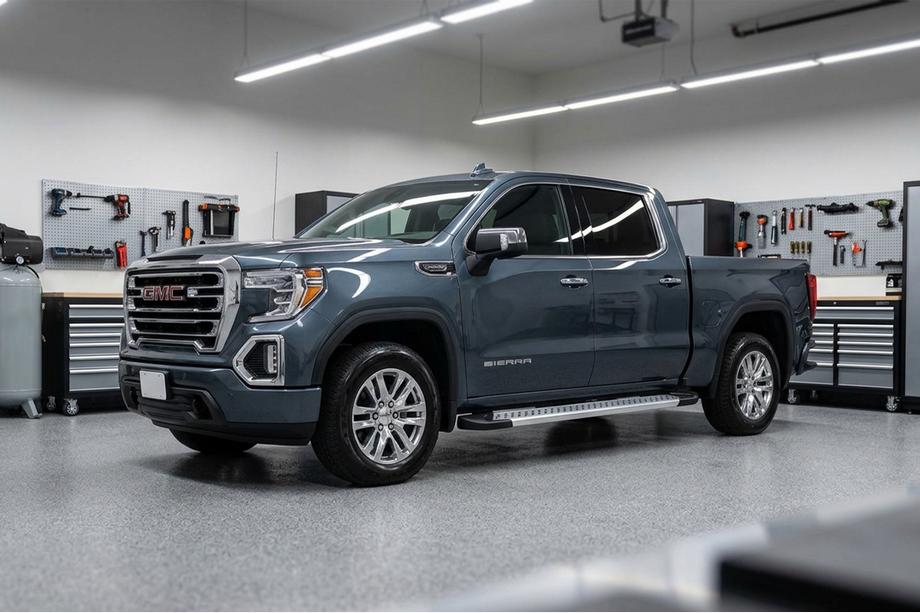GMS Sierra 2019– Sivuporrassarja New Vision Grey (2 kpl, alumiini) Image