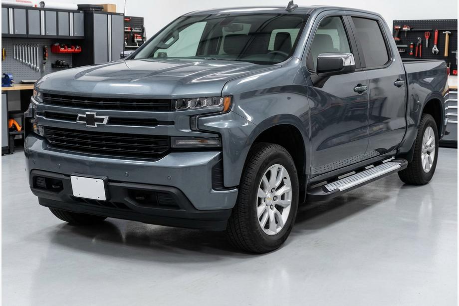 Chevrolet Silverado 2019– Allmond Grey -sivuporrassarja (2 kpl, alumiini) Image