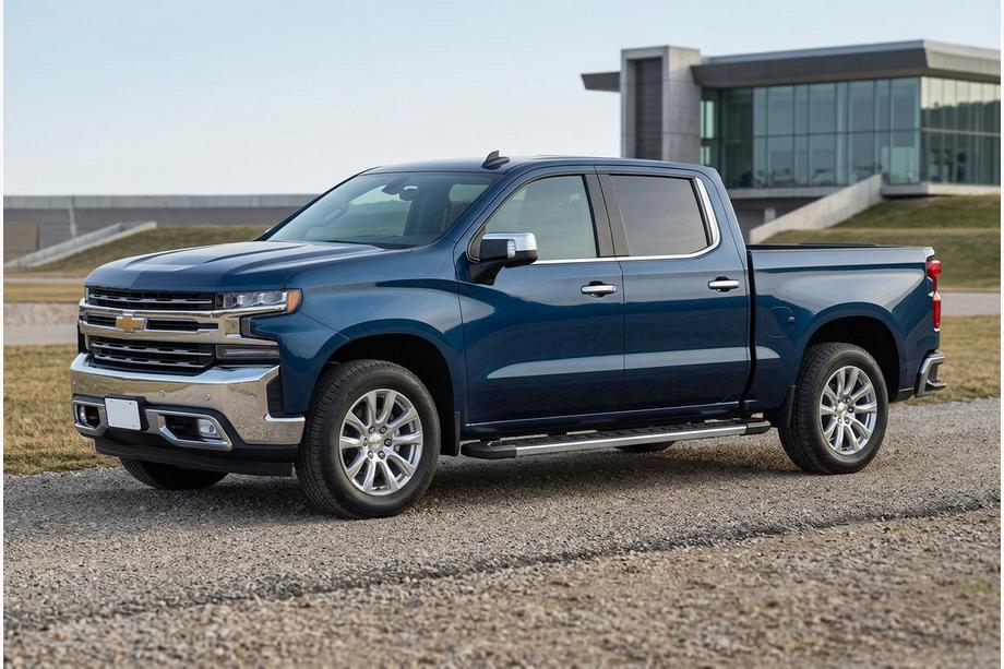 Chevrolet Silverado 2019– Sivukynnykset RedLine V1 (2 kpl, alumiini) Image