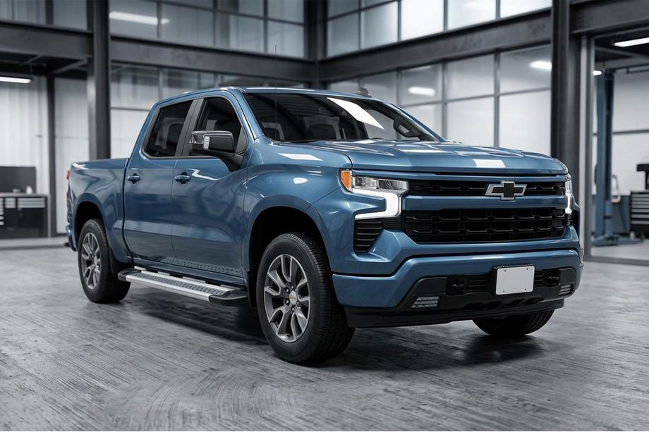 Chevrolet Silverado 2019– Sivuporrassarja New Vision Grey (2 kpl, alumiini) Image