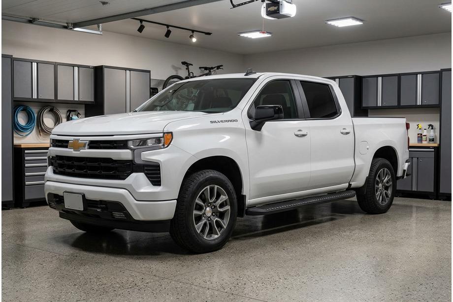 Chevrolet Silverado 2019– Tayga Black sivuaskelmat (2 kpl, alumiini) Image