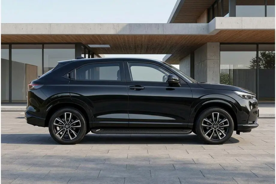 Honda eNS1 2022– Allmond Black sivuportaat (2 kpl, alumiini) Image