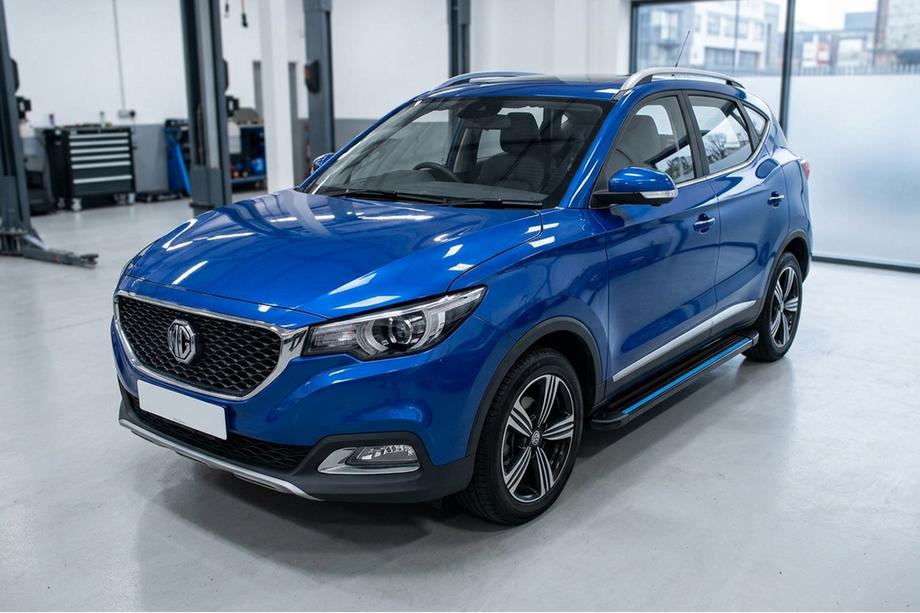 MG ZS 2017–2024 Maya Blue sivuportaat (2 kpl, alumiini) Image