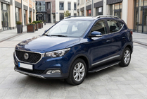 MG ZS 2017–2024 Sivuastinlaudat Bosphore Grey (2 kpl, alumiini) kuva 1