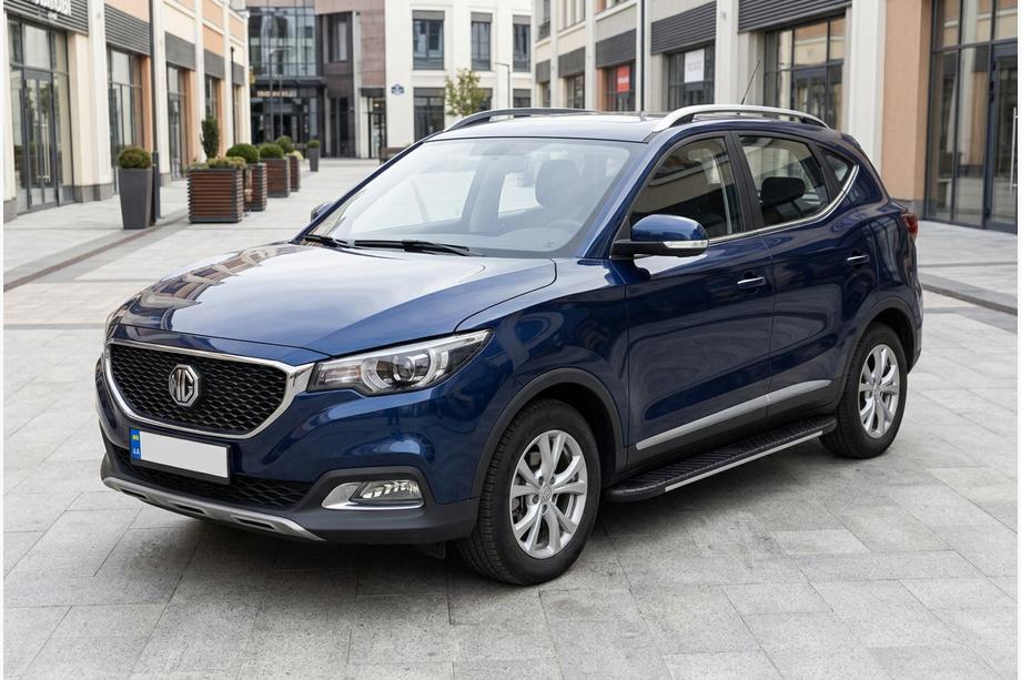 MG ZS 2017–2024 Sivuastinlaudat Bosphore Grey (2 kpl, alumiini) Image