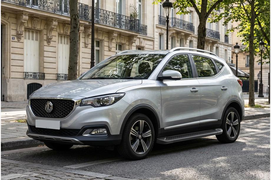 MG ZS 2017–2024 Allmond Black sivuportaat (2 kpl, alumiini) Image