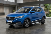 MG ZS 2017–2024 Allmond Grey -sivukynnykset (2 kpl, alumiini) kuva 1