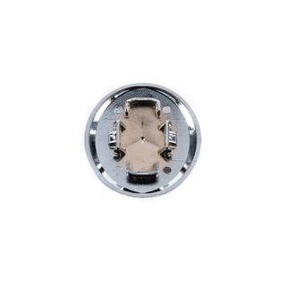 Emblemin tilalle tuleva peitelevy konepeltiin Mercedes (sininen ja kromi, 57 mm) kuva 3