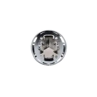 Konepellin emblemipaikan peitetulppa Mercedes (musta, 57 mm) kuva 3