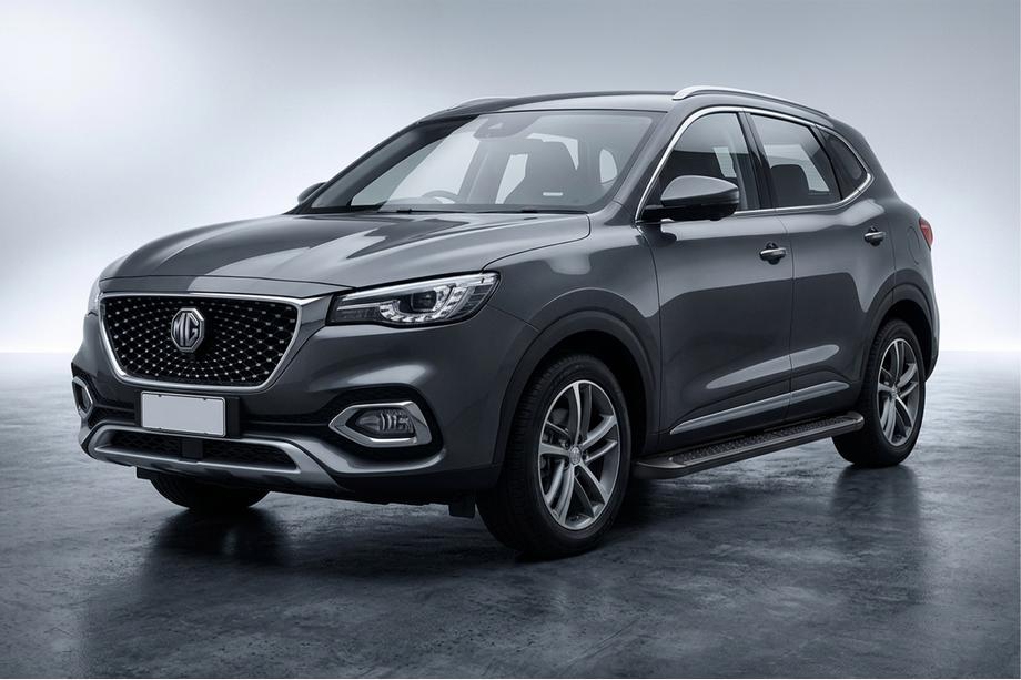 MG HS 2018– Allmond Black sivuportaat (2 kpl, alumiini) Image