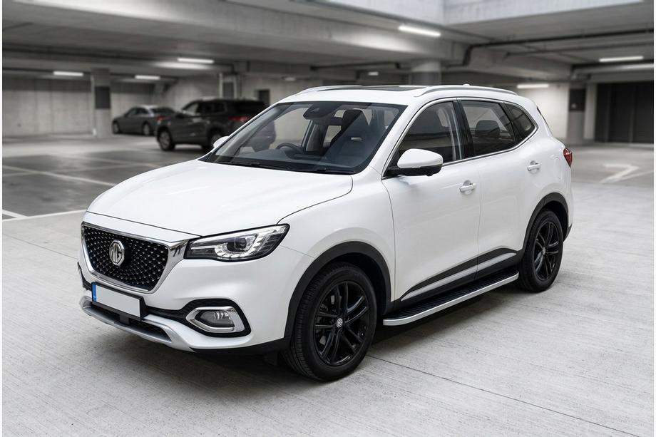 MG HS 2018– Sivuportaat Tayga Grey (2 kpl, alumiini) Image
